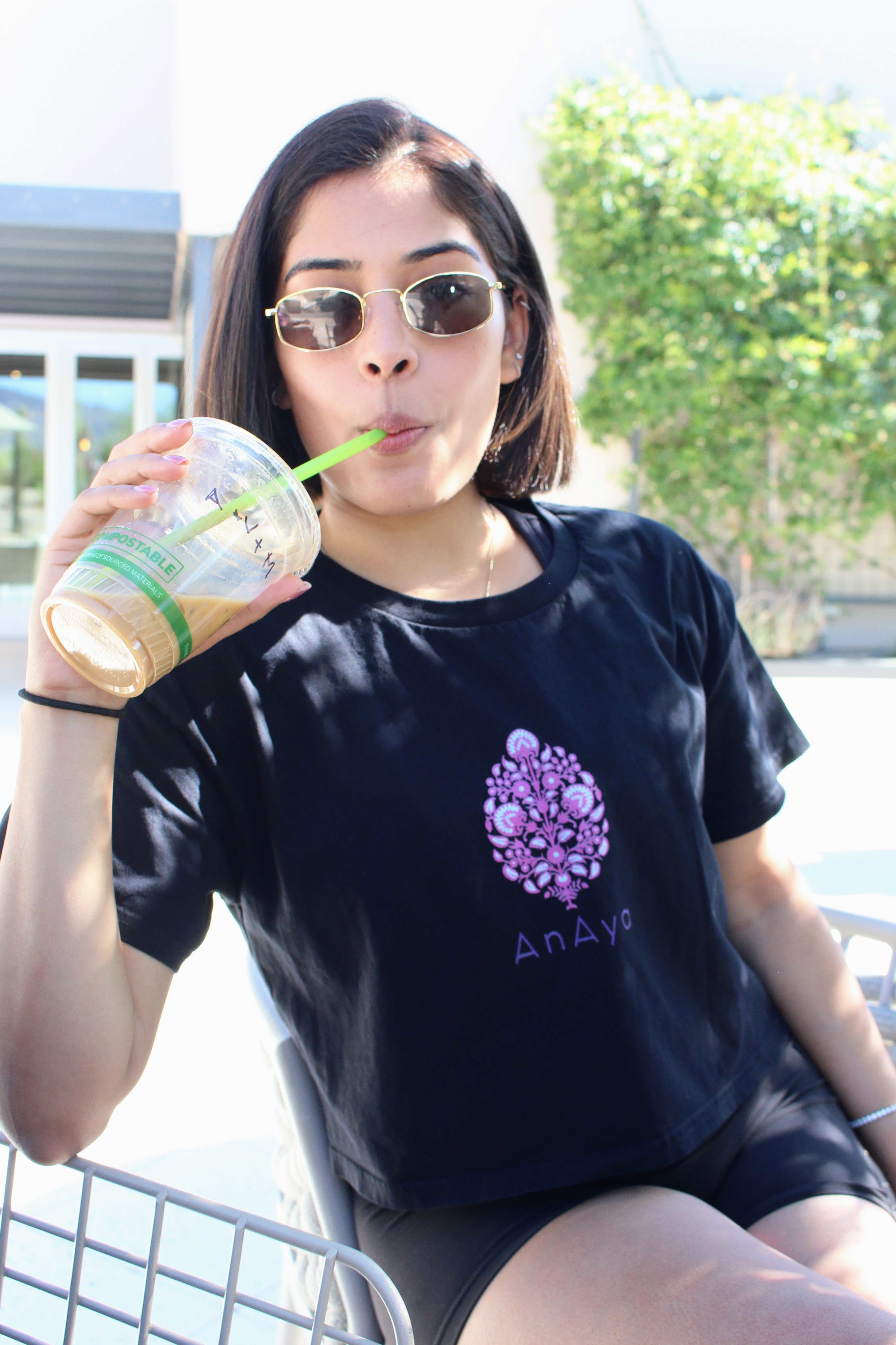 AnAya Cropped Tee