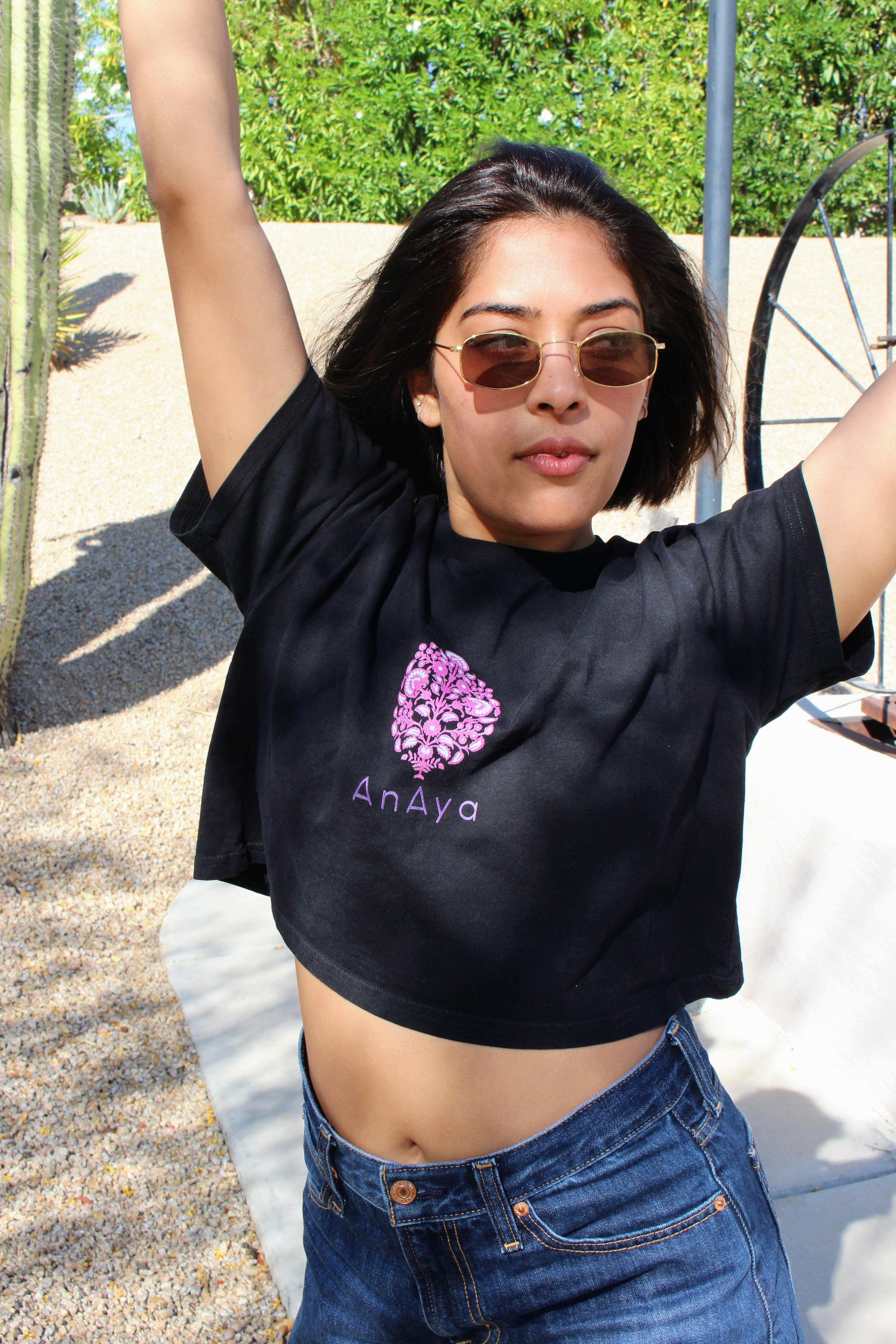 AnAya Cropped Tee