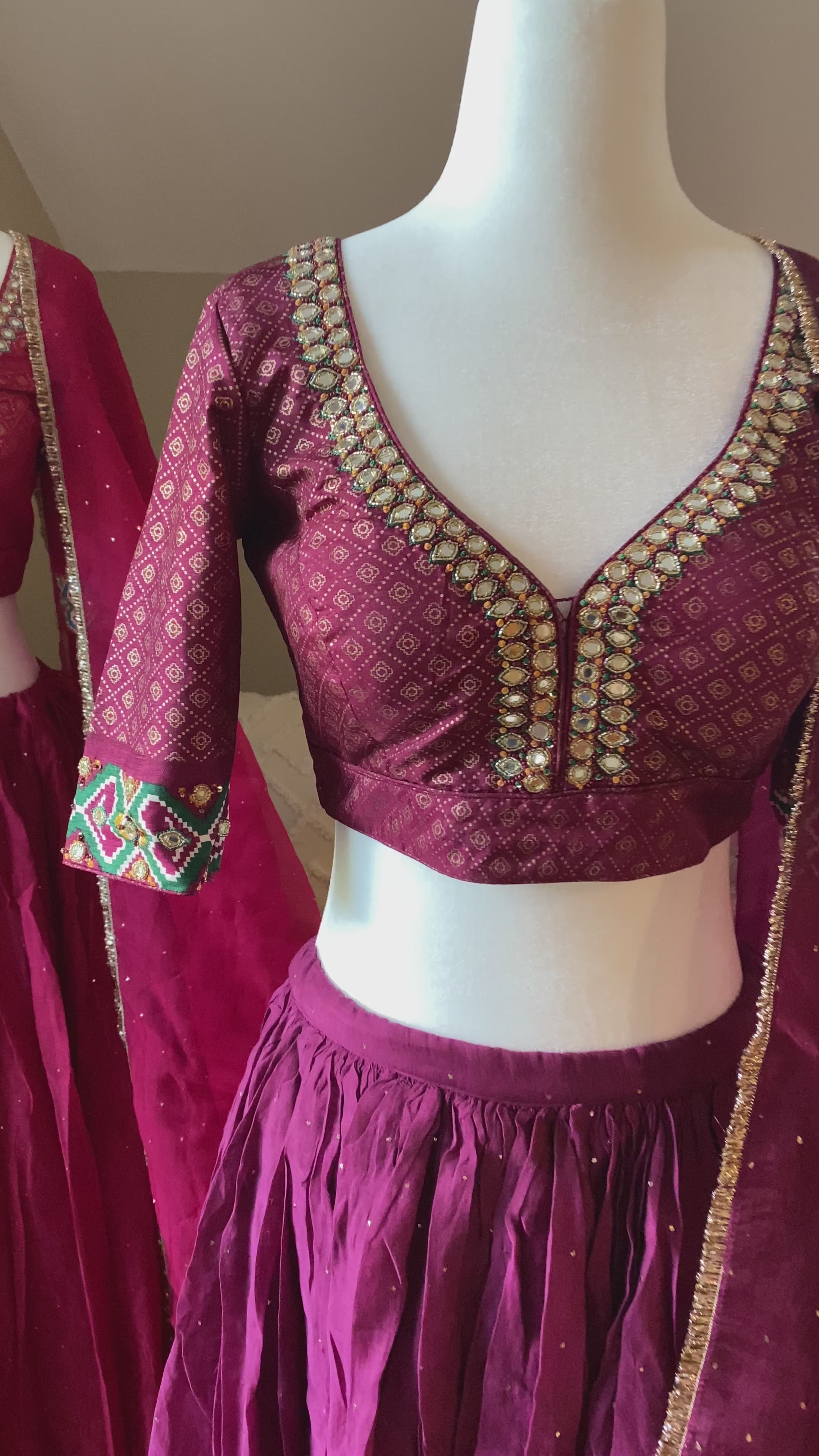 Festive Lehenga (2 color options)