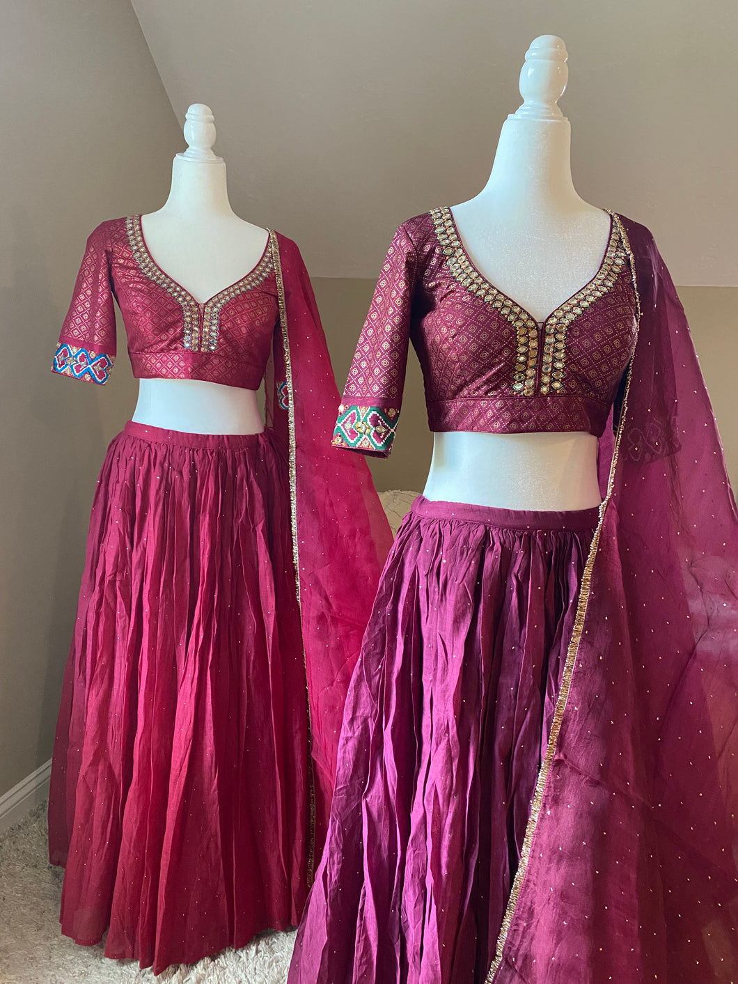 Festive Lehenga (2 color options)