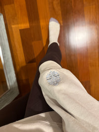 Unisex oversized heavyweight cotton hoodie with embroidery