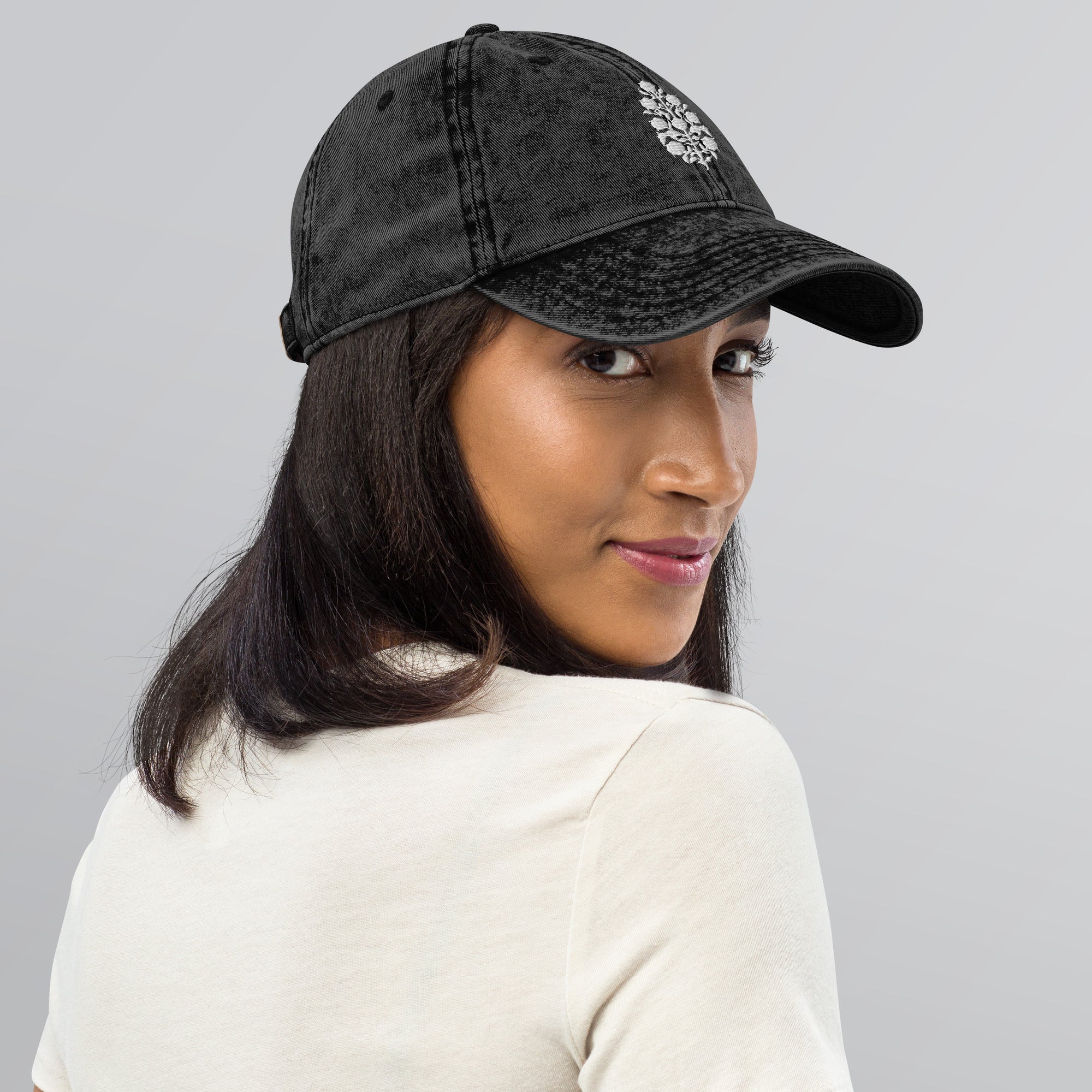AnAya Vintage Cotton Cap (embroidered logo)