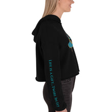 Load image into Gallery viewer, Kathak Cropped Hoodie (2 color options)
