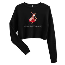 Load image into Gallery viewer, Bollywood Dance Crop Sweatshirt
